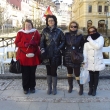 Con unas de las miembras del estupendo grupo de Montilla el 25/2/2012 en Karlovy Vary