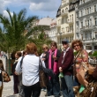 Grupo de La Universidad de Las Palmas de Gran Canaria primavera de 2009 en Karlovy Vary