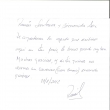 Carta de muy buena gente Ramón y Bienvenida de Gran Canaria con cuales pasé la 3a semana de agosto del 2012